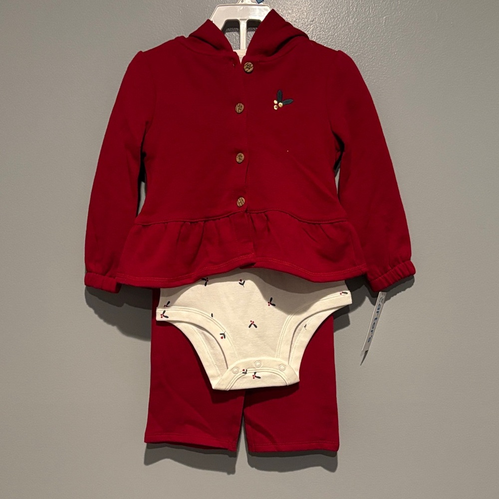 Carters 3pc Holiday Set